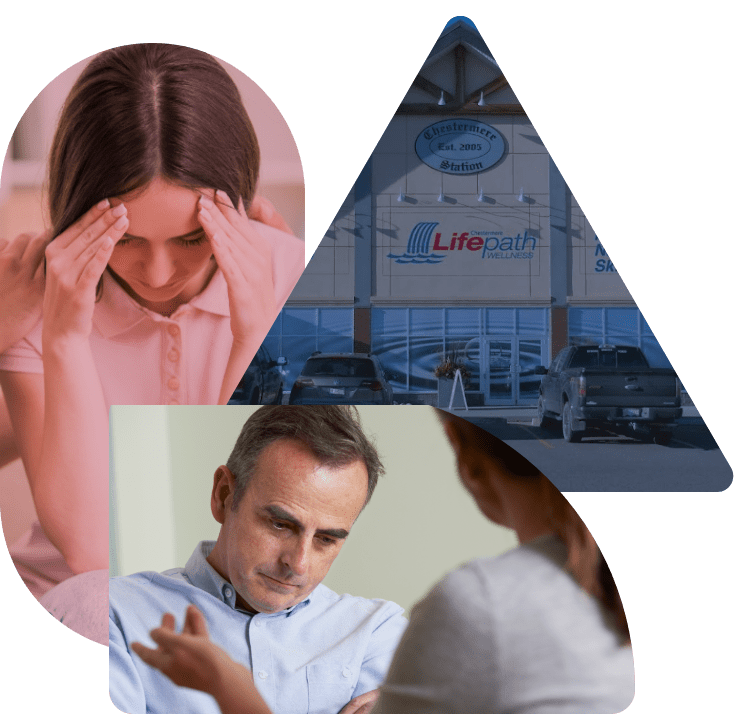 Lifepath Counselling Collage Graphic | Chestermere Lifepath Counselling | Lifepath Dental & Wellness